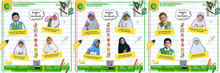 Student of The Month, Program Inspiratif SD Muhammadiyah 1 Jakarta